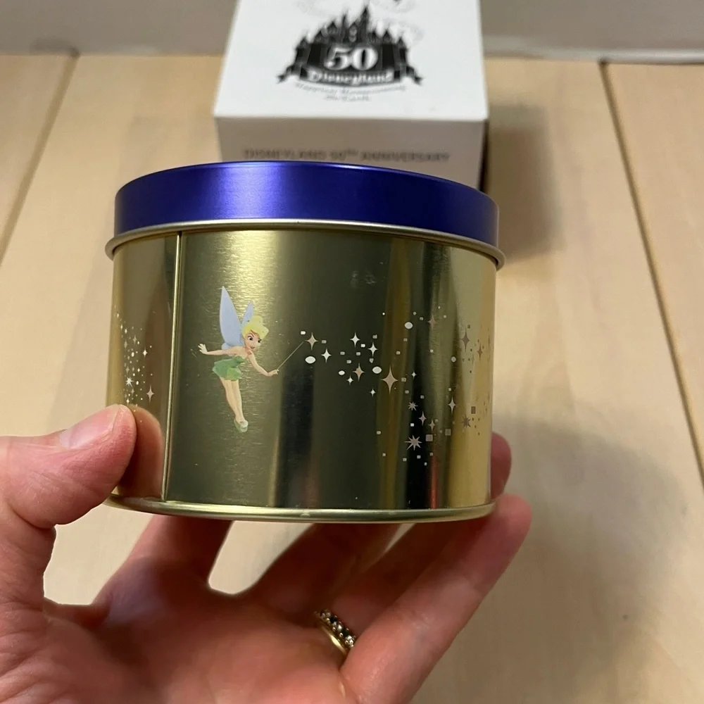 2005 Disneyland 50th Anniversary Watch in Tin, New in box w/ new battery, works